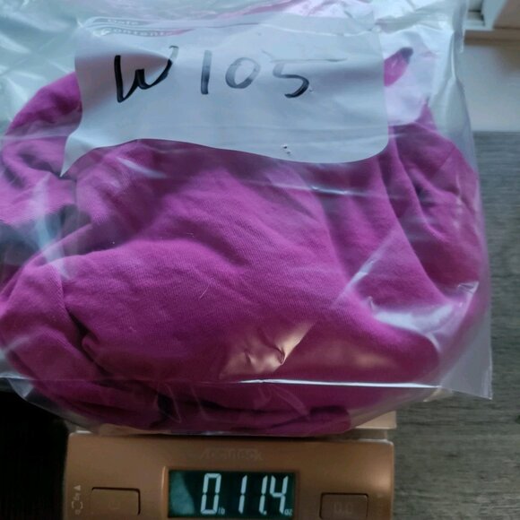 J Jill T Shirt Dress Jersey Cotton V Neck Layered Split Back Dragon Fruit Large - Picture 7 of 8